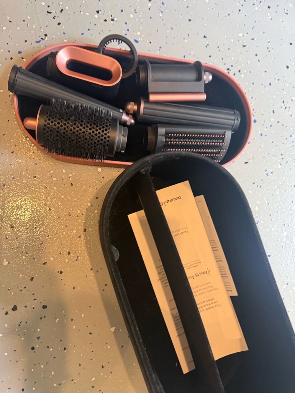 Dyson Multi-Attachment Hair Styler — Rose Gold and Black